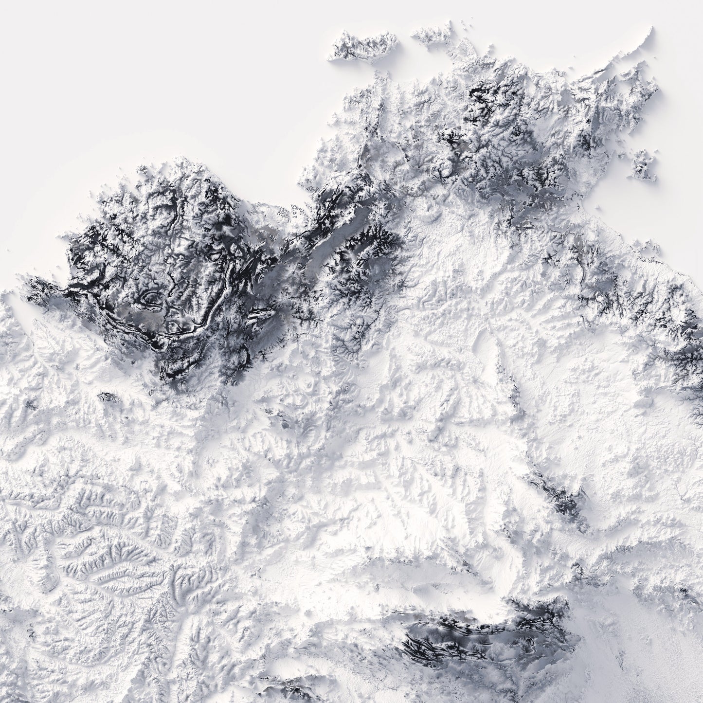 Australia Elevation Map