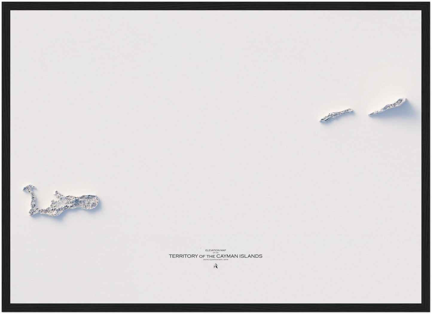 Cayman Islands Elevation Map