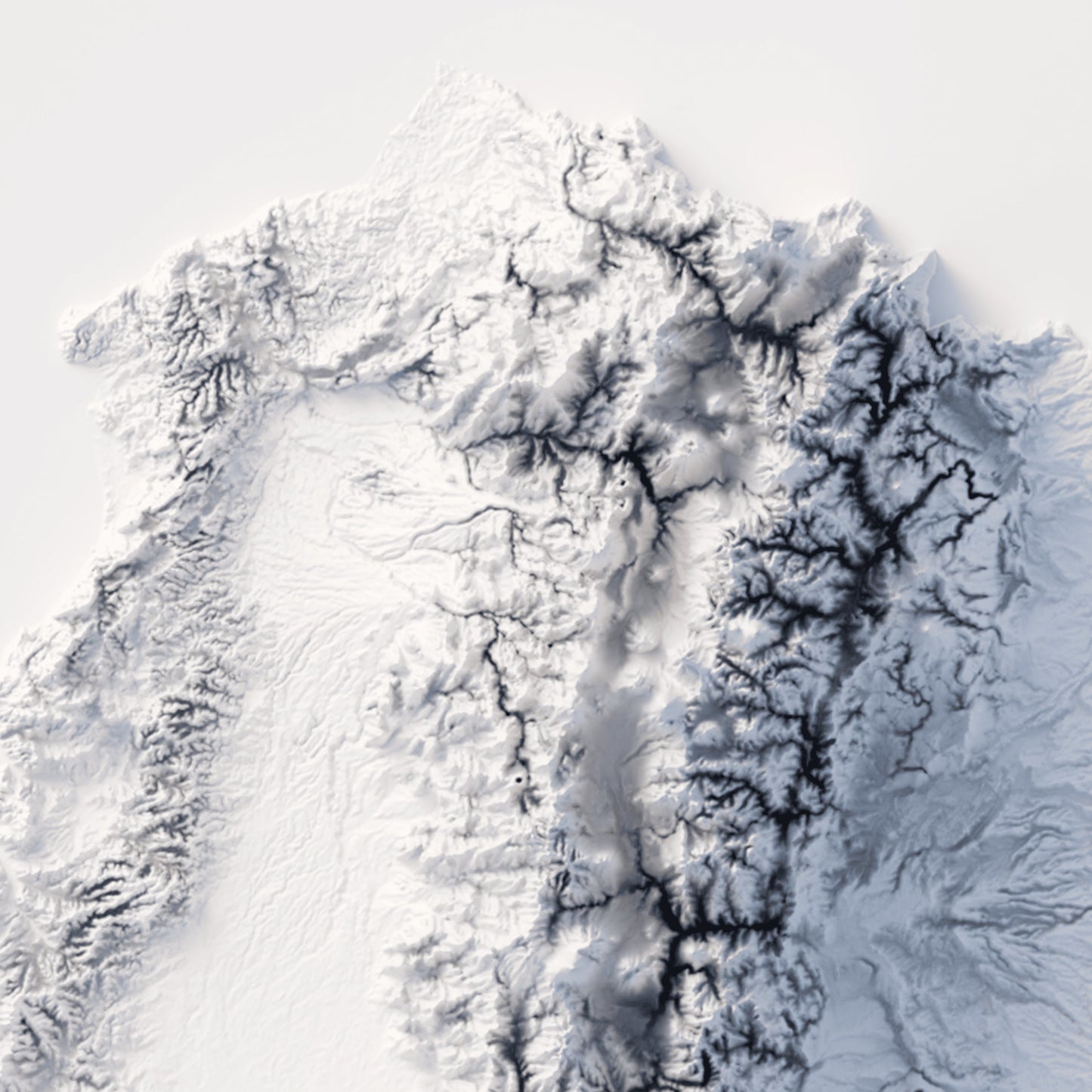 Ecuador Elevation Map