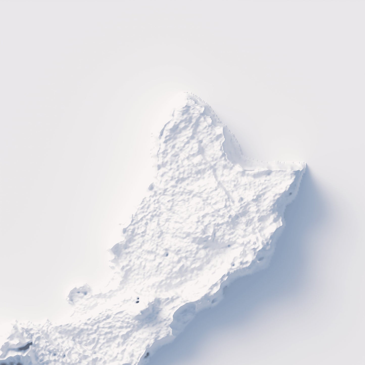 Guam Elevation Map