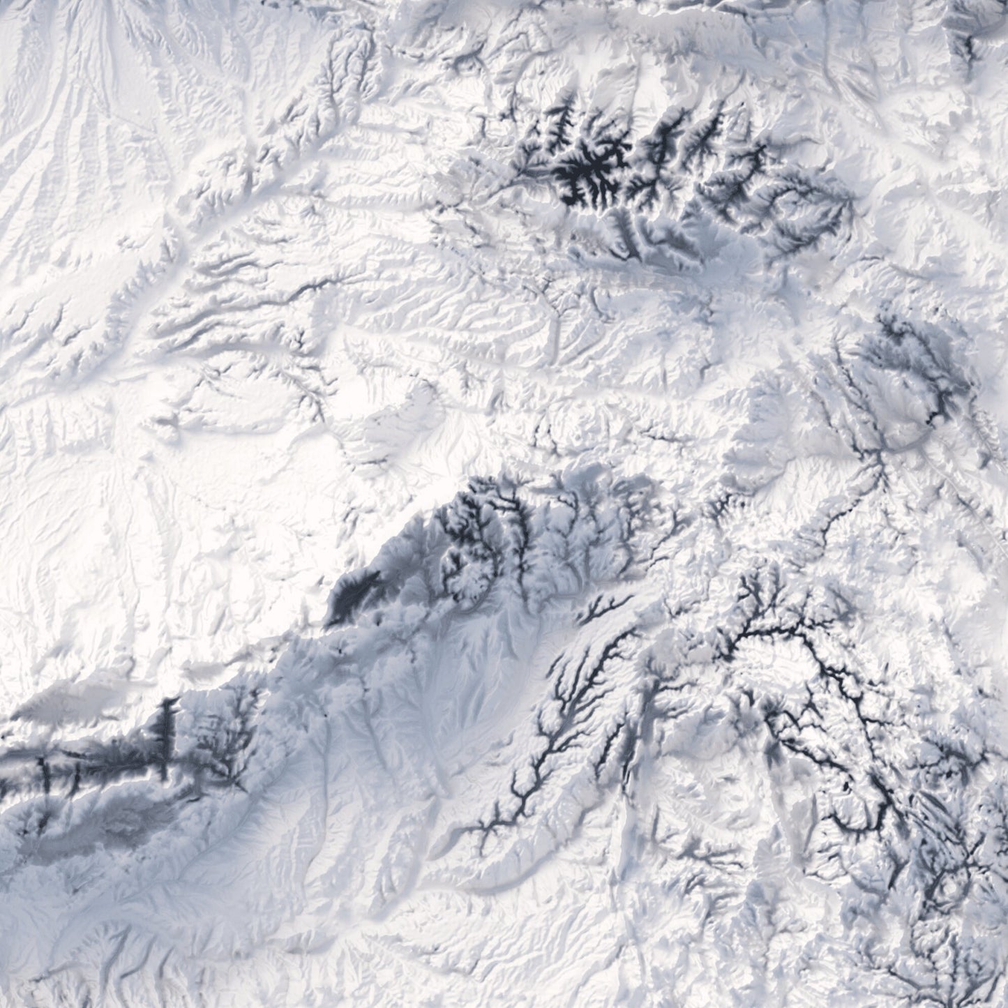 Spain Elevation Map