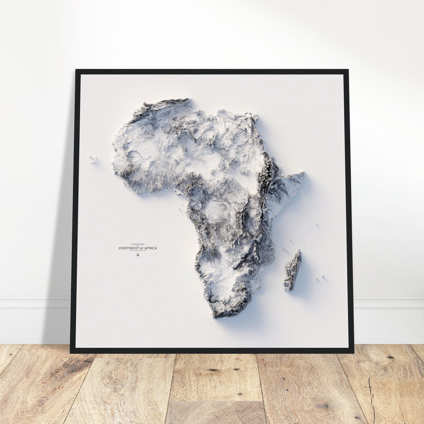 Africa - Elevation Map