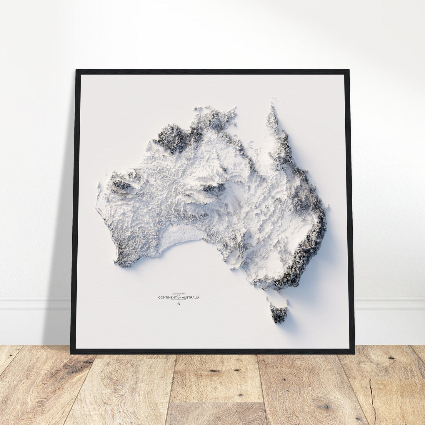 Australia Elevation Map