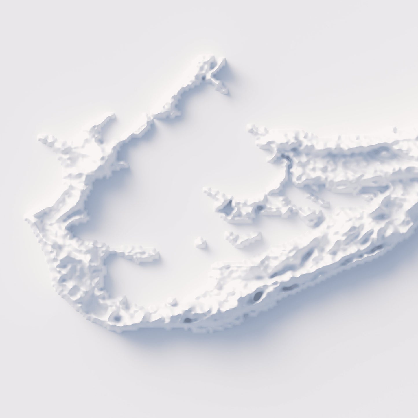 Bermuda Elevation Map