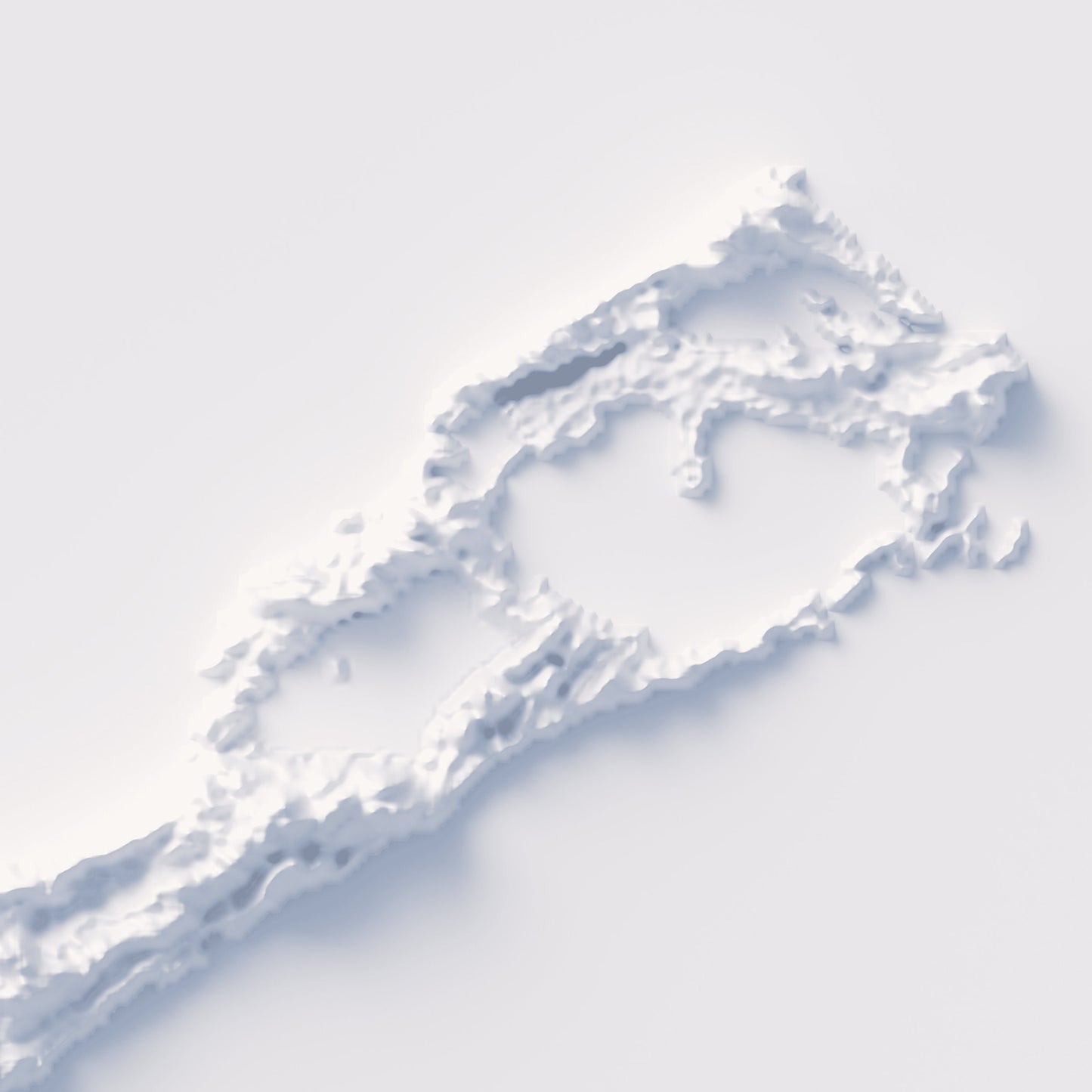 Bermuda Elevation Map