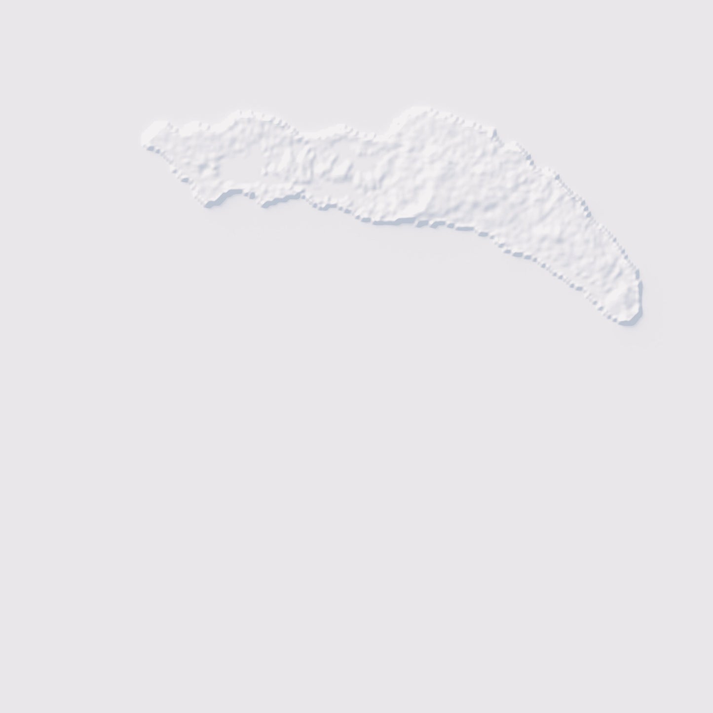 British Virgin Islands Elevation Map