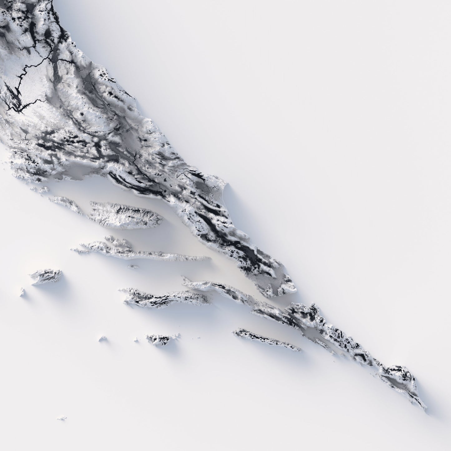 Croatia Elevation Map