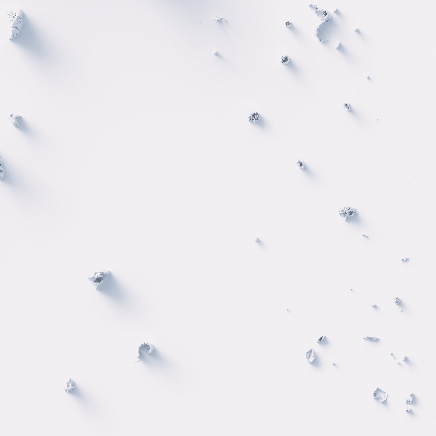 Fiji Elevation Map