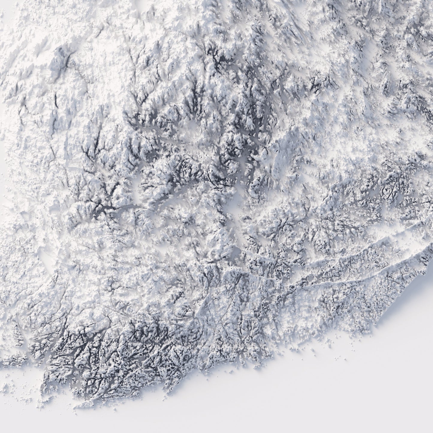 Finland Elevation Map