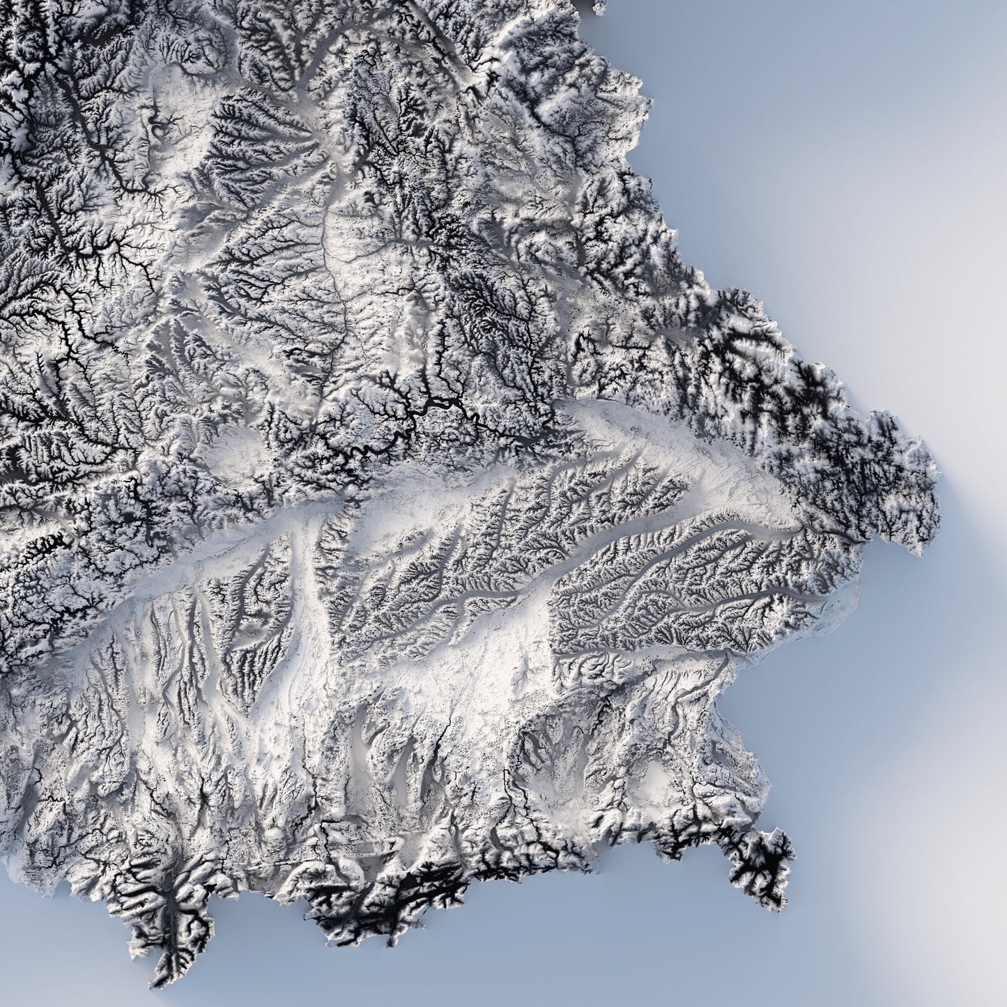 Germany Elevation Map