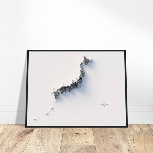 Japan Elevation Map