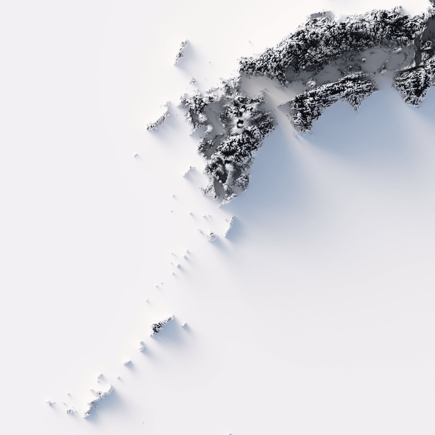 Japan Elevation Map