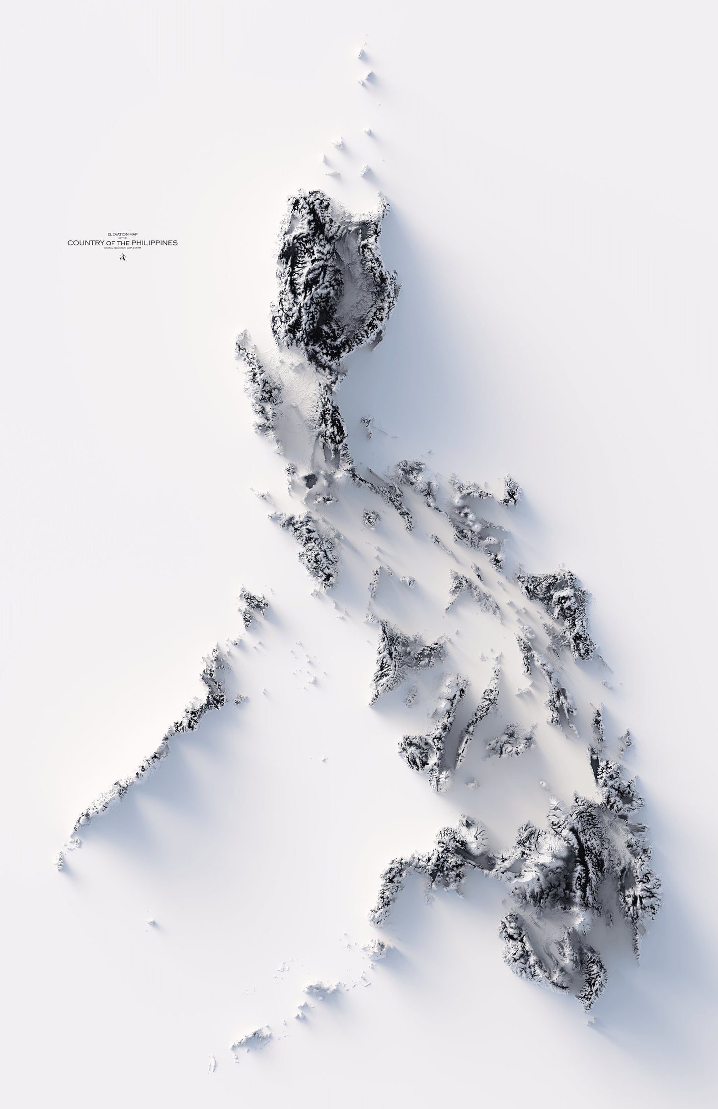 Philippines Elevation Map