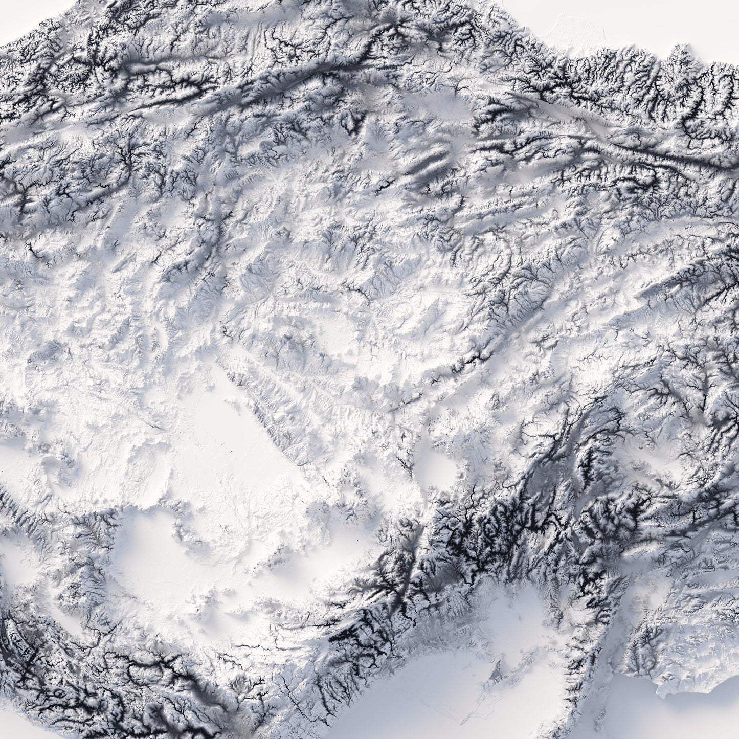 Turkey Elevation Map