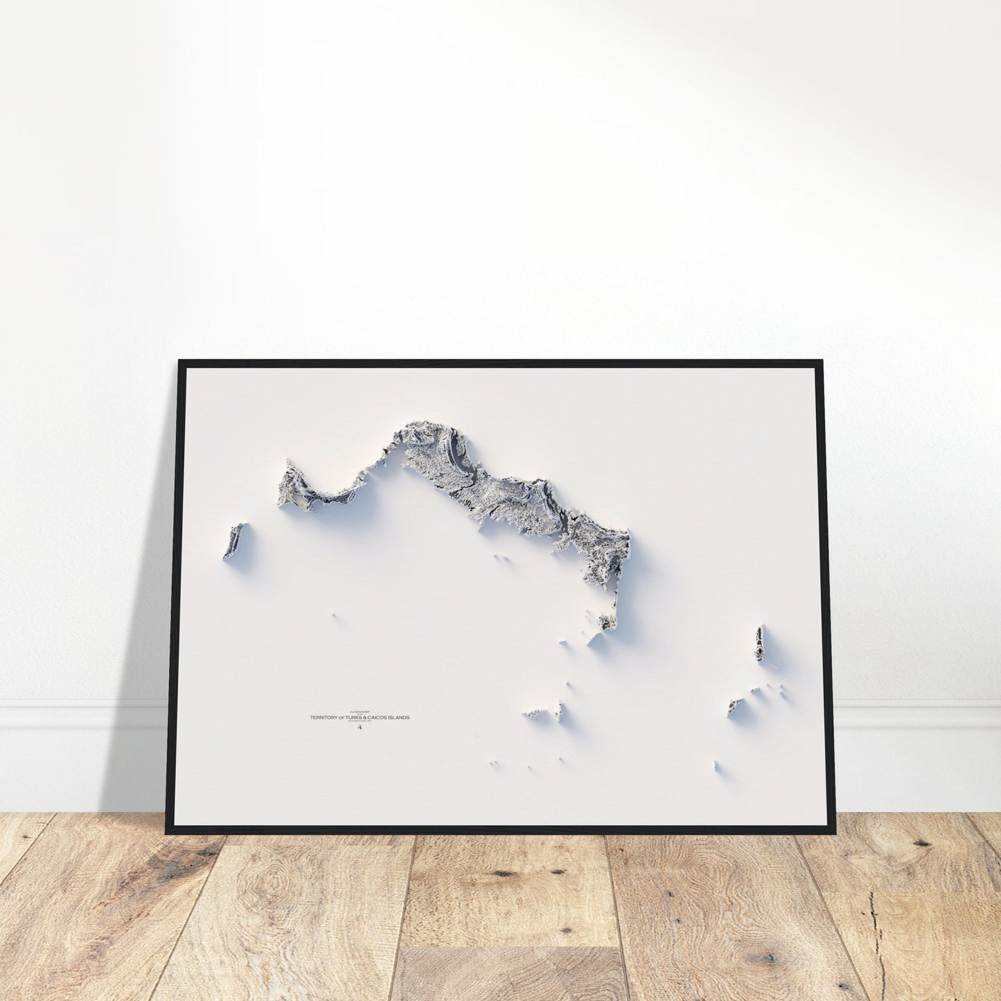 Turks and Caicos Islands Elevation Map